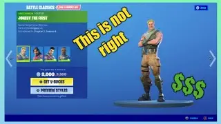 Fortnite Skin Scandal