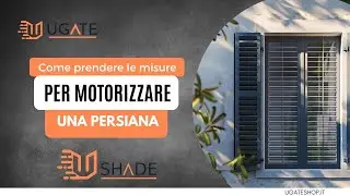Come prendere le misure per motorizzare una persiana