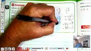 5th Grade GO Math: Lesson 6.7 Add and Subtract Mixed Numbers pages 279-282