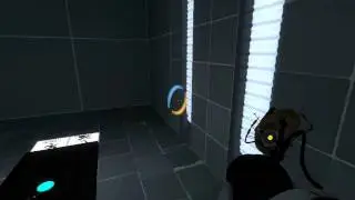 Portal 2 - sp_a4_tb_wall_button - Incredible Bunnyhop