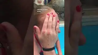 Diver hits bottom of the pool 😳 