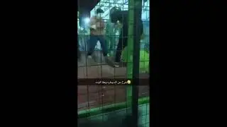 الأسد يخرج من السيطرة ويهاجم طفلا أمس في جدة 😑