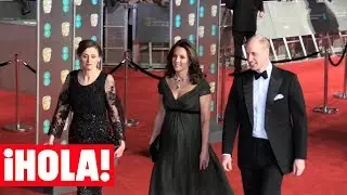 Los DUQUES DE CAMBRIDGE, aplaudidos y vitoreados como estrellas en los BAFTA