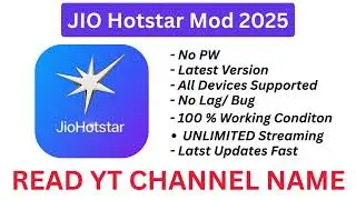 Jio hotstar latest Mod Apk 2025 | Jio hotstar mod