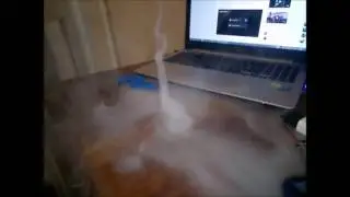 ТОРНАДО  из пара slow motion   VAPE