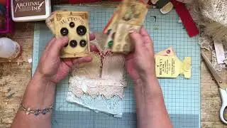 Series 2 part 8 start to finish Junk journal ( cover continued)
