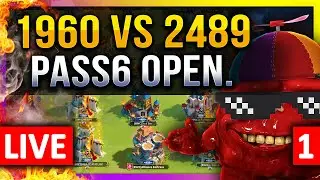 1960 vs 2489 Pass6 Opening 🔥🔥🔥 LIVE! 🔴  #C11823