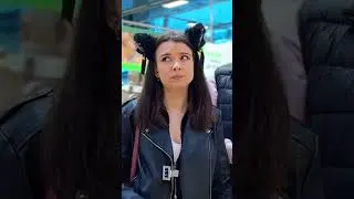 Cat woman having fun with beautiful girls | Hot kiss | Prank gets out of control