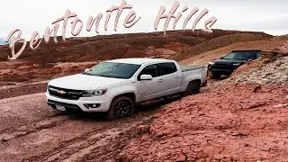 2020 Diesel Chevy Colorado Takes on the Bentonite Hills Utah