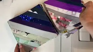 Лоскутные блоки из остатков. Новые раскладки. Шитье из полос