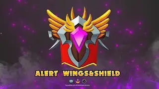 Best Metal Shield Animated Alert For Twitch Streamer