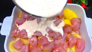 It's so delicious that I cook it almost every day❗ Incredible chicken and potato recipe!