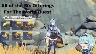 All Offering Location for World Quest The Millennial Mountains [Genshin Impact]