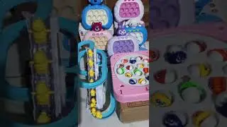 Let's Play Satisfying Fishing Game Toy Asmr With Different Toys #fun #toy #asmr #satisfying