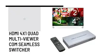 CONTROLANDO  DUAS CÂMERAS  COM UM MULTIVIEW  SWITCH | LIVE NA IGREJA