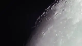 Filmando as sombras nas crateras da Lua em 30/08/2020