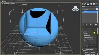 Boolean Subtraction For Secondary Objects - 3DSMax2012
