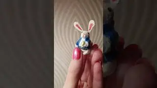Кролик из Алисы в Стране Чудес своими руками! 🐇 символ 2023 из полимерной глины 🐇