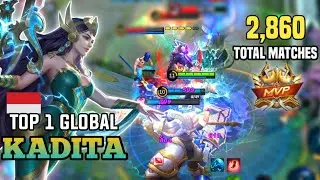 Kadita That Powerful Combo Jhonson | Top 1 Global Kadita Gameplay | Build Kadita Tersakit 2021