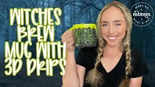 Witches Brew Mug Tutorial | 3D Drip Tumbler