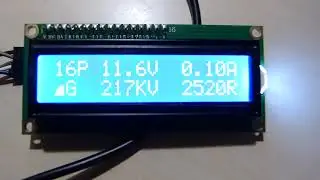 Brushless RPM Tester, test LCD Display