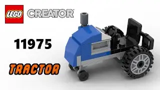LEGO CREATOR 11975 TRACTOR | Instructions 3D