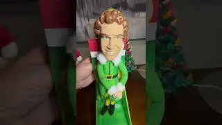 Santa! Oh my god! Buddy the elf will Ferrell jakks talking plush