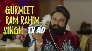 Gurmeet Ram Rahim Singh In Tv Ad Of MSG
