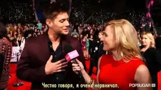 Интервью с Дженсеном Эклзом (руские субтитры)