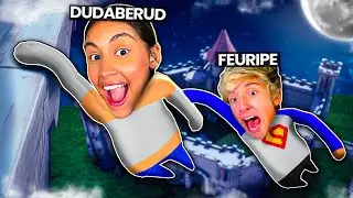 DUDABERUD e FEURIPE no CASTELO ASSOMBRADO do Human Fall Flat