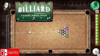 Billiard Classic 8 Ball Pool Nintendo switch gameplay