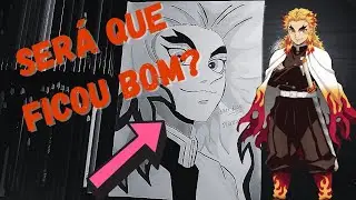 Speeddrawing Rengoku (Kimetsu no Yaiba)