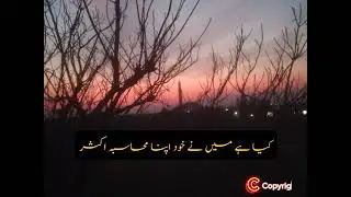 کیا ہے میں نے...