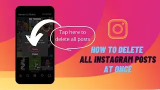 How to Delete All Instagram Posts at Once | Mass Bulk Delete Photos and Reels | Multiple Videos