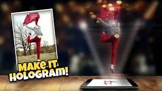 Create Hologram Effect, in Any Photo Step by Step in Hindi Picsart Photo Editing | by Skay Studios