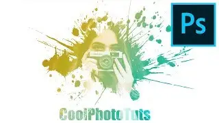 Ink Splash Photo Effect - Photoshop Tutorial