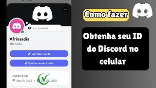 Como Pegar Seu ID do Discord no Celular | Como Ver ID de Usuário e Servidor no Discord Mobile