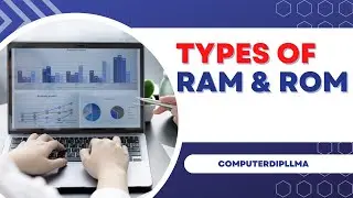 Lec.13 -ICT -Types of RAM and ROM in Hindi/Urdu #ict #computerdiploma