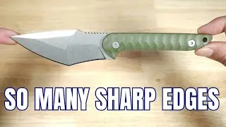 NEW RELEASE 2024 BEST BUDGET OUTDOOR/CAMP FIXED BLADE KNIFE UNDER $50 TACKNIVES MARLIN KNIFE REVIEW