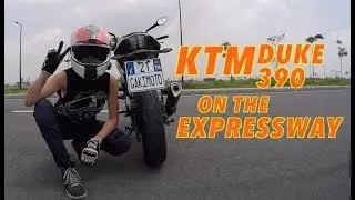 Gakimoto 158 : KTM Duke 390 on the NLEX and SCTEX : 1 Year Run Through