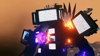 TITAN TV MAN IS ON FIRE!? || skibidi toilet darkzone 25 part 6