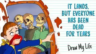 PLANE LANDS YEARS LATER WITH CORPSES ✈️ (Flight 513 Brazil) | Draw My Life