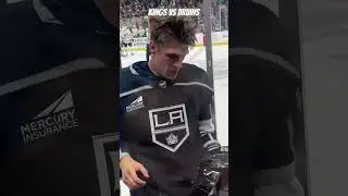 Hockey Fight at Bruins vs Kings  