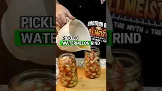 Discover the Best Way to Prep Pickled Watermelon Rind #pickled