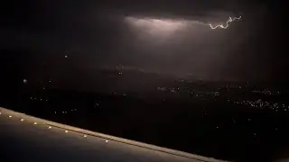 lighting/thunderstorm from a plane (compilation)