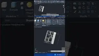 How to convert 2D House to  3D House Modelling in AutoCAD
