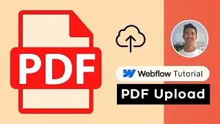 How to upload a PDF file to Webflow