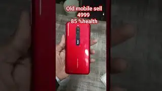 old mobile sell 85℅ helth                 