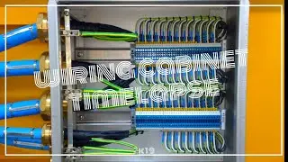 Wiring Distribution Board / Cabinet - 1080p / Timelapse