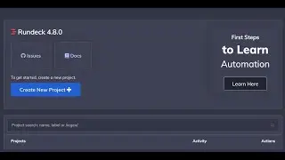 Rundeck Installation with Postgres